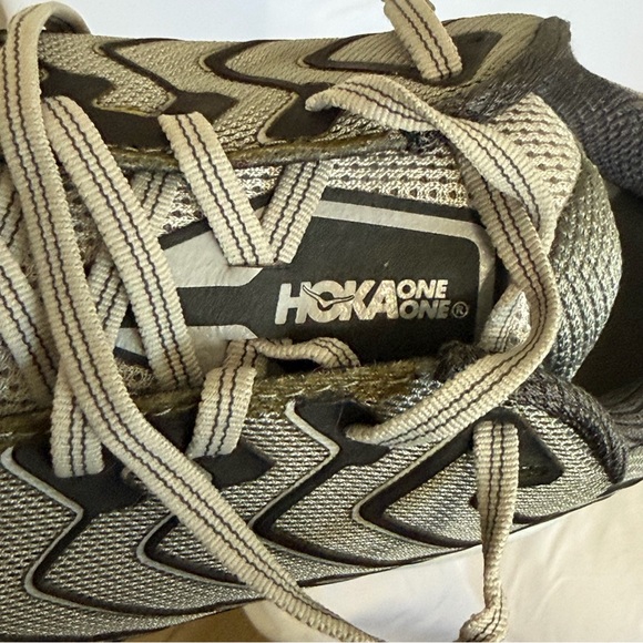 Hoka Clifton 4 Men’s Size 12 Max Cushion Running Shoes Gray - Picture 9 of 10